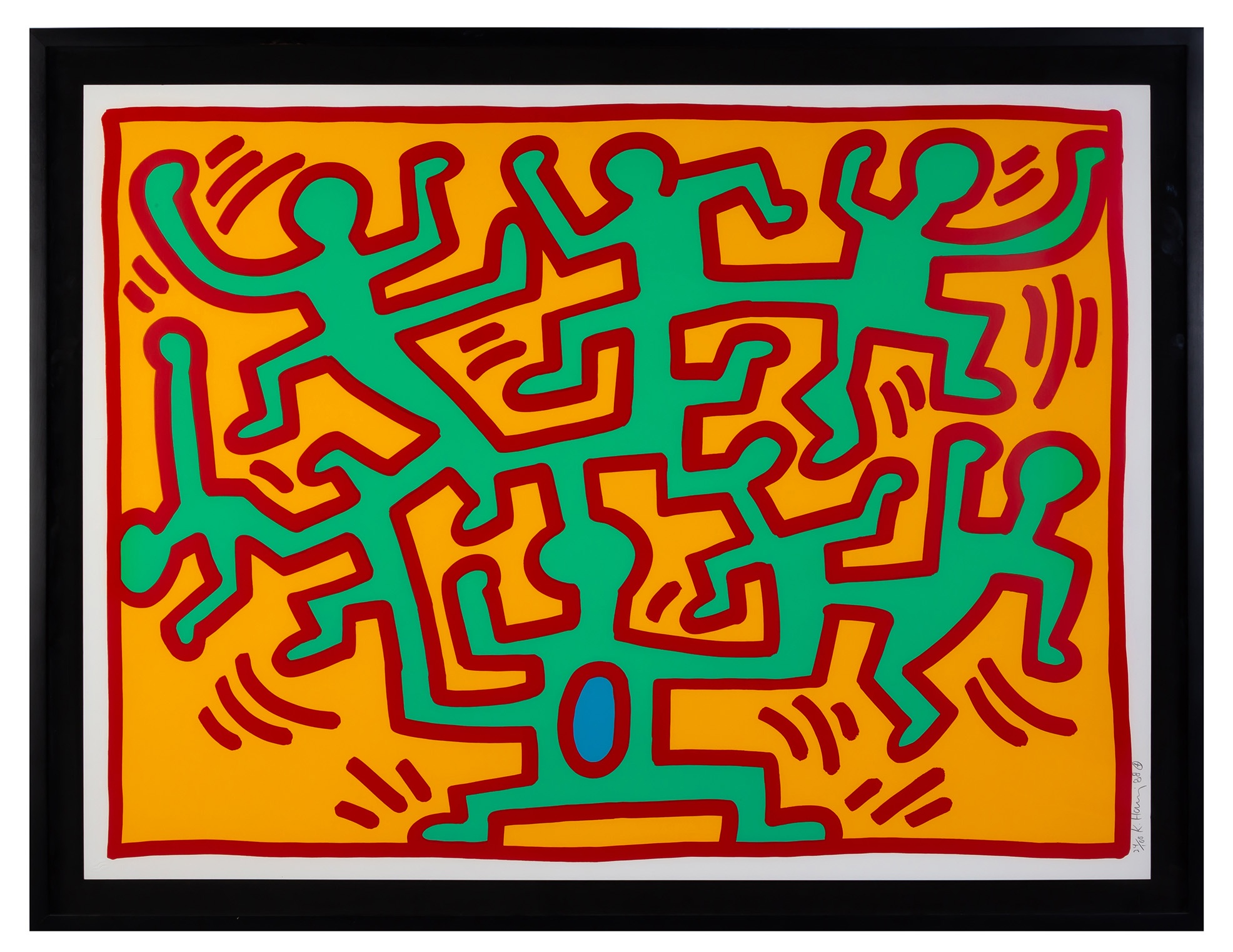 Keith Haring, Growing (Plate 2)